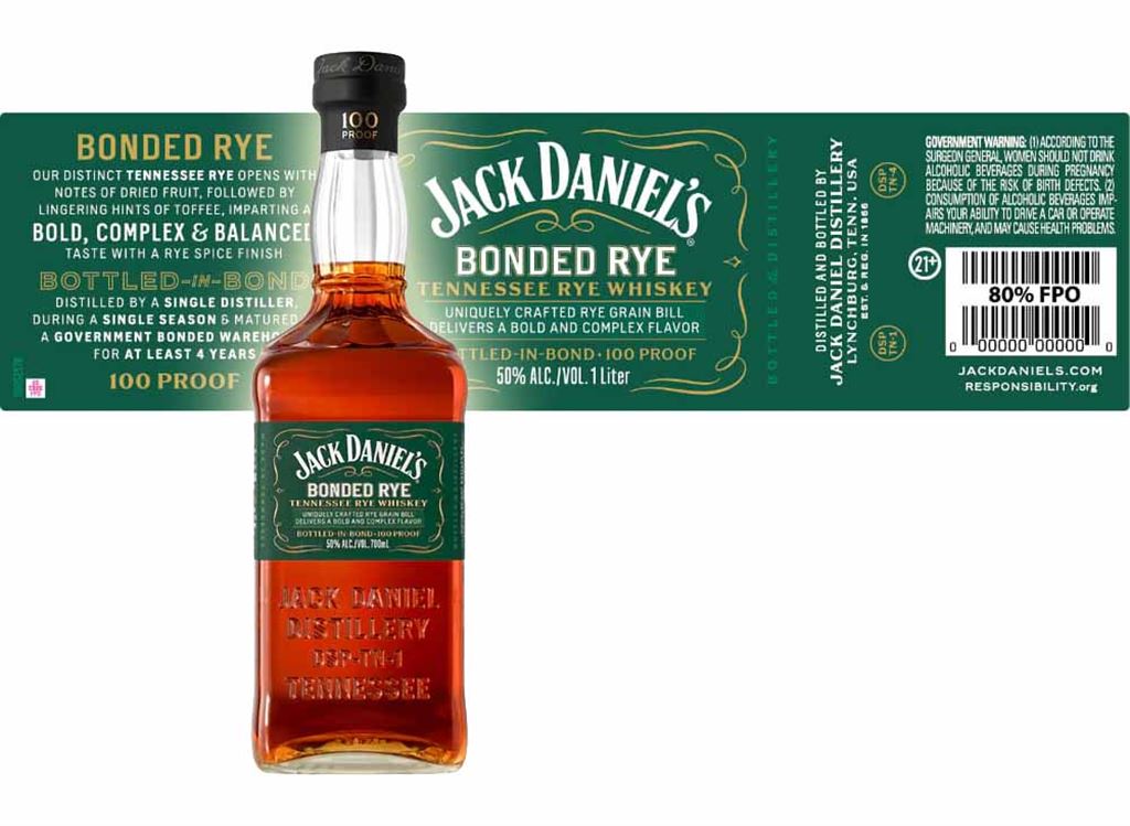 Jack Daniel’s Bottled-in-Bond Rye
