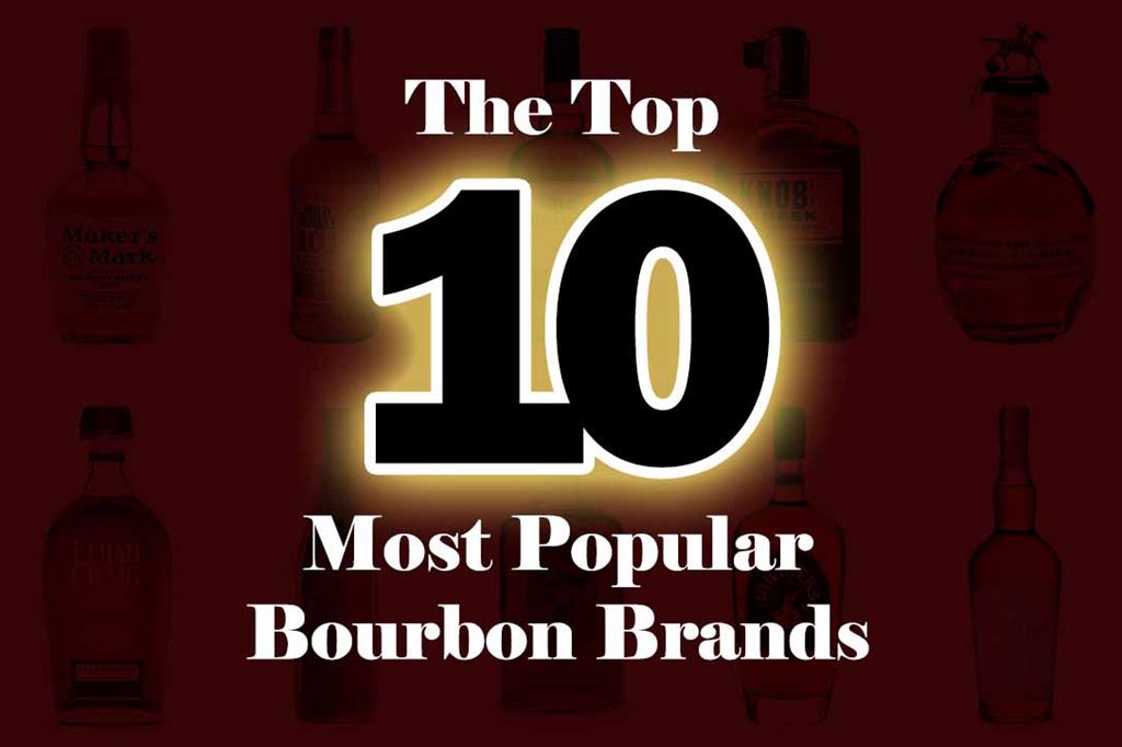 Top 10 Most Popular Bourbon Brands The People's Bourbon Review